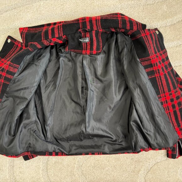 Wet Seal Plaid Moto Jacket - Picture 4 of 4